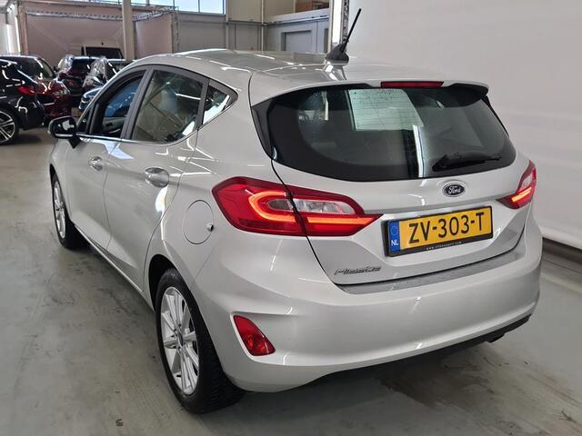 Ford FIESTA 1.0 EcoBoost Titanium Carplay | Cruise | Full Led | Keyless | Start/Stop | Hill-Hold | Bord detectie | BTW | NL-Auto | Volledig Onderh.