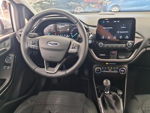 Ford FIESTA 1.0 EcoBoost Titanium Carplay | Cruise | Full Led | Keyless | Start/Stop | Hill-Hold | Bord detectie | BTW | NL-Auto | Volledig Onderh.