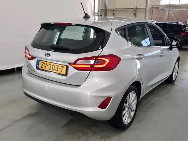 Ford FIESTA 1.0 EcoBoost Titanium Carplay | Cruise | Full Led | Keyless | Start/Stop | Hill-Hold | Bord detectie | BTW | NL-Auto | Volledig Onderh.