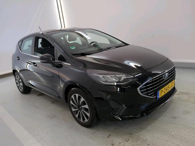 Ford FIESTA 1.0 Hybrid Titanium NL-Auto | Volledig Onderh. | BTW | Camera | Cruise | Keyless | Start/Stop | Carplay | Led | PDC | LMV