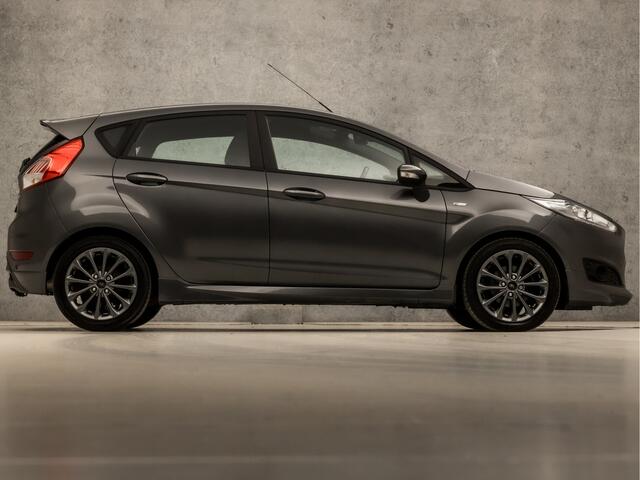 Ford FIESTA 1.0 EcoBoost ST Line (NAVIGATIE, CLIMATE, LM VELGEN, SPORTSTOELEN, NIEUWE APK, CRUISE, PARKEERSENSOREN, ZWART HEMEL, NIEUWSTAAT)