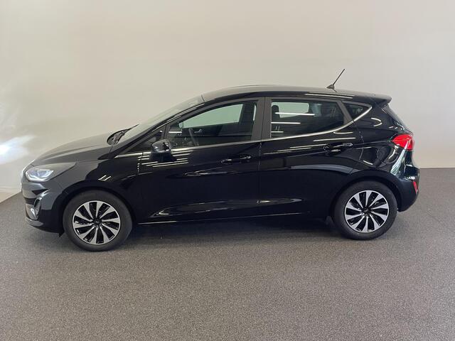Ford FIESTA 1.0 EcoBoost Hybrid Titanium Climate control Navigatie Cruise control LED Apple Carplay/ Android Auto Parkeersensor voor