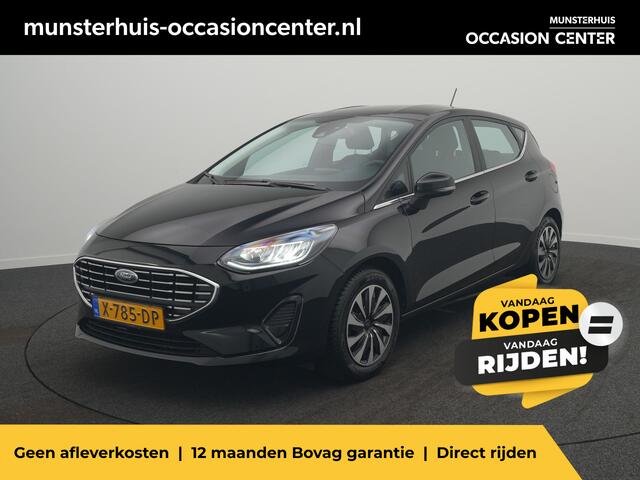 Ford FIESTA 1.0 EcoBoost Hybrid Titanium - RIJKLAARPRIJS - All Seasonbanden - Apple Carplay/Android Auto