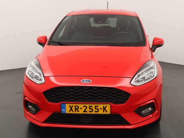 Ford FIESTA EcoBoost 100 pk ST-Line | B&O | Adapt. Cruise | Leder | Winter Pack | Trekhaak | Navi | Apple/Android CarPlay | 18'' lm |