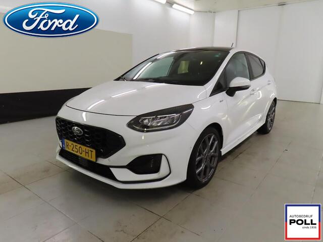Ford FIESTA 125pk EcoB Hybrid ST-Line X Panoramadak Full Options Winter Parking B&O pack Dealeronderhouden NL-Auto