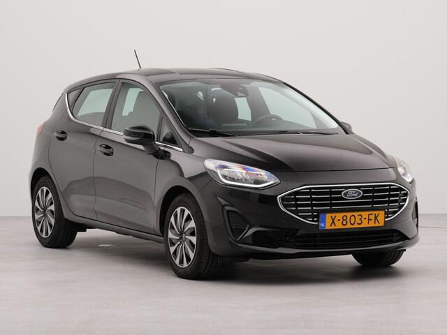 Ford FIESTA 1.0 EcoBoost Hybrid Titanium | Appconnect | Bluetooth | Airco | Parkeersensoren achter |