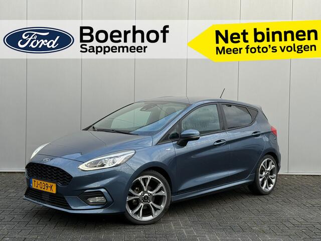 Ford FIESTA 100pk EcoBoost ST-Line | 18inch | Trekhaak | Voorrruitverw. | Clima | Grote Spoiler | PDC achter | Dab |