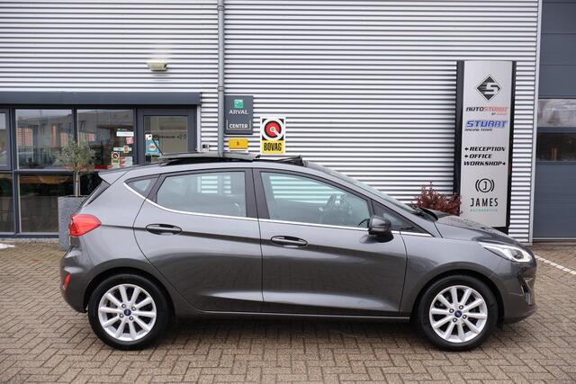 Ford FIESTA 1.0 EcoBoost Titanium 1e Eigenaar | Volledig Onderh | BTW | NL-Auto | Pano | Camera | B&O | Navi | Carplay | AD Cruise | PDC | DAB | Full Led | Start/Stop