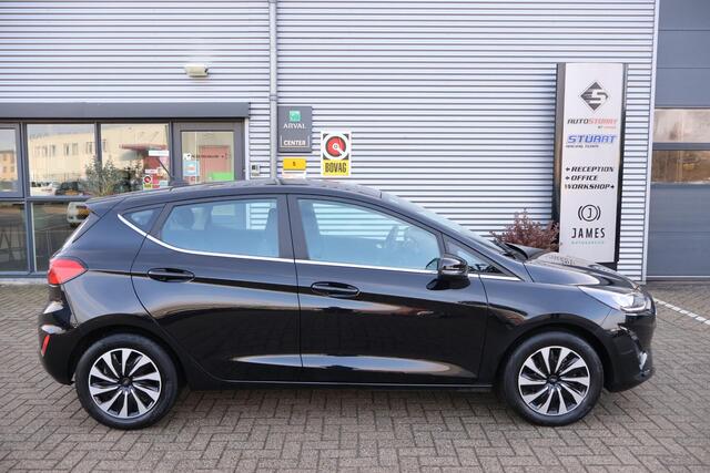 Ford FIESTA 1.0 Hybrid Titanium 2e Eigenaar | Volledig Onderh | NAP | BTW | Carplay | Keyless | Cruise | Full LED | LMV | Start/Stop | PDC |