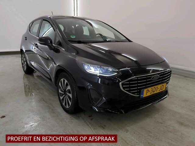 Ford FIESTA 1.0 EcoBoost Hybrid Titanium 1e Eigenaar | NAP | BTW | Volledig Onderh | Full LED | Navi | Carplay | Cruise | LMV
