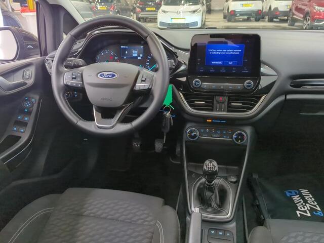 Ford FIESTA 1.0 EcoBoost Hybrid Titanium 1e Eigenaar | NAP | BTW | Volledig Onderh | Full LED | Navi | Carplay | Cruise | LMV