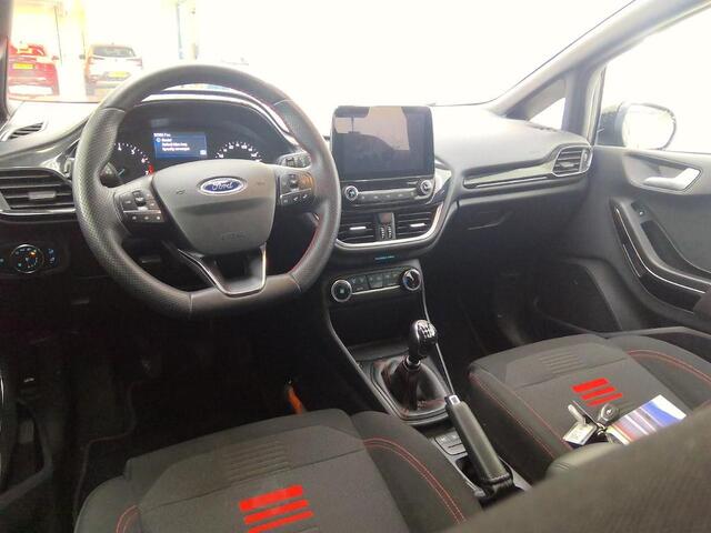 Ford FIESTA 125pk EcoBoost Hybrid ST-Line Navi Climat Cruise Parkeersensoren Dealeronderhouden