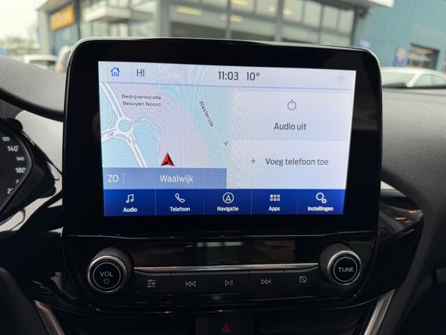 Ford FIESTA 1.0 ECOB.HYBRIDE/BENZ TITANIUM 125 PK NAVI AIRCO PDC