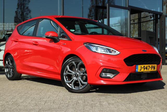 Ford FIESTA 1.0 EB AUTOMAAT ST-LINE + TREKHAAK | FULL LED | STUUR/STOELVERW. | APPLE CARPLAY