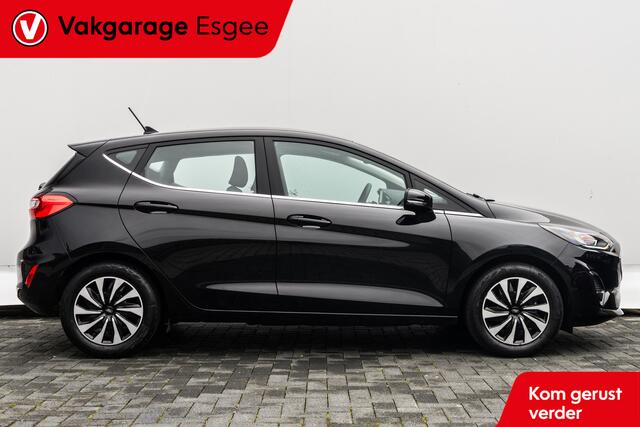 Ford FIESTA 1.0 124 PK EcoBoost Hybrid Titanium | Clima | PDC V/A | Sport stoelen | | Keyless | Cruise | Rijstrooksensor | Carplay/Android |