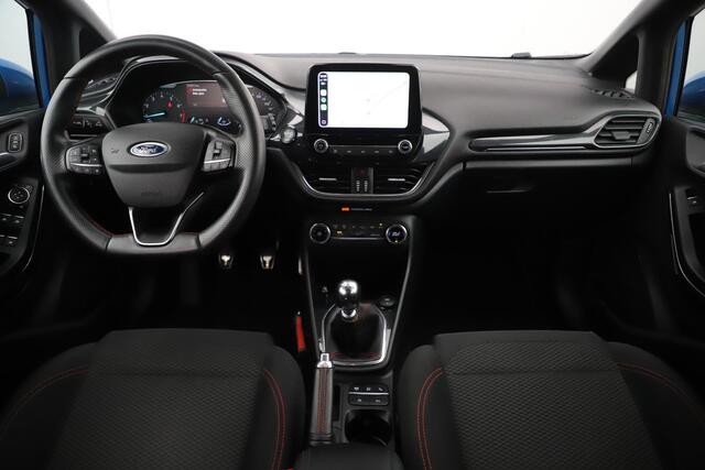 Ford FIESTA 1.0 EcoBoost ST-Line Full LED Navigatie Achteruitrijcamera Carplay Adaptive Cruise Climate Control 17 inch LMV