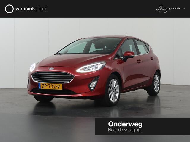 Ford FIESTA 1.0 EcoBoost Titanium | Trekhaak | Winterpakket | Parkeercamera | Navigatie | DAB | Climate Control | Cruise Control |