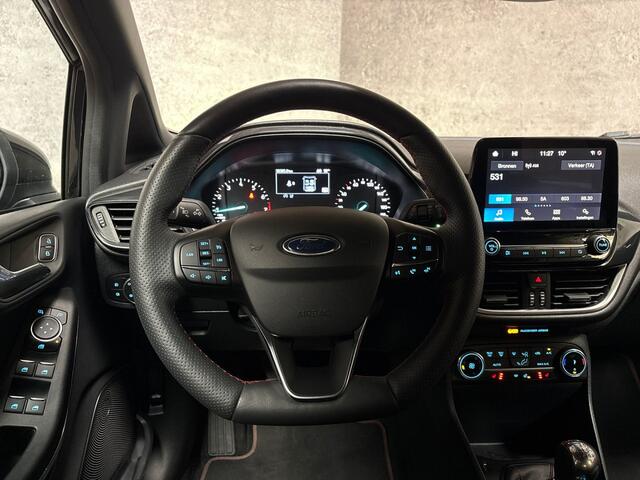 Ford FIESTA 1.0 EcoBoost ST-Line (APPLE CARPLAY, GROOT NAVI, STUUR/STOELVERWARMING, SPORTSTOELEN, LM VELGEN, LM VELGEN, PARKEERSENSOREN, NIEUWSTAAT)