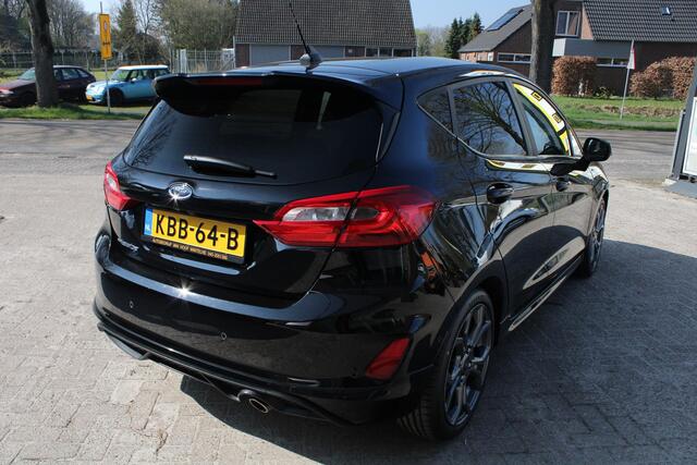 Ford FIESTA 1.0 ST-Line X Carplay, LED, Achteruitrijcamera, ACC, NAVI, Stoel/Stuurverwarming, Parkeerassistent, Parksens. V en A, 17" LMV