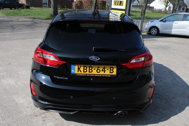 Ford FIESTA 1.0 ST-Line X Carplay, LED, Achteruitrijcamera, ACC, NAVI, Stoel/Stuurverwarming, Parkeerassistent, Parksens. V en A, 17" LMV