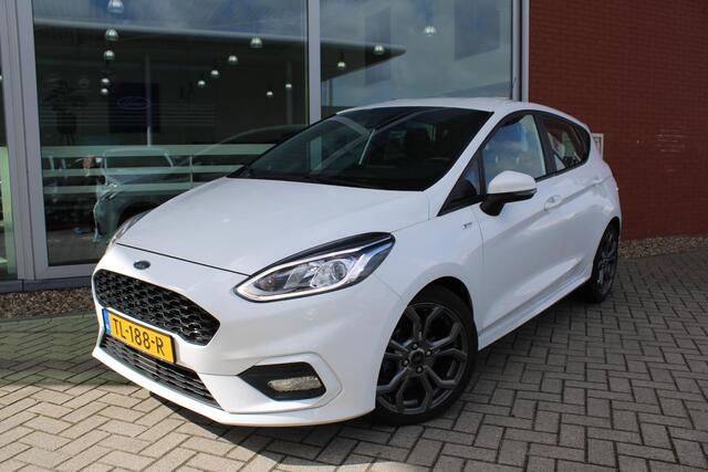 Ford FIESTA 1.0 EcoBoost 100 PK ST-Line | Cruise Control | Climate Control | Voorruitverwarming | DAB | Navigatie | 17 Inch Lichtmetalen Velgen