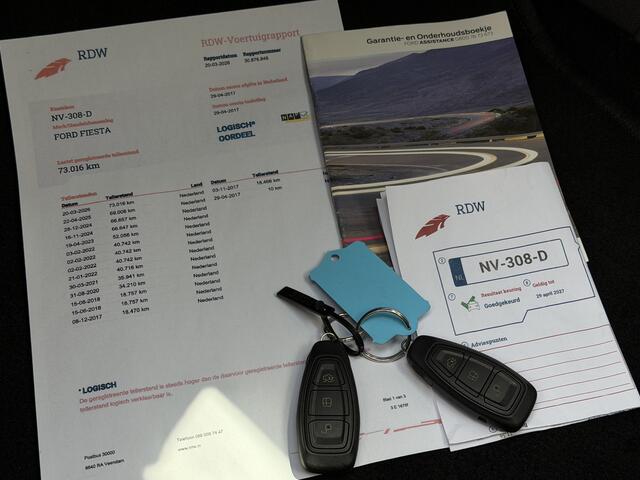 Ford FIESTA 1.0 EcoBoost ST Line Navigatie/Camera/17inch.