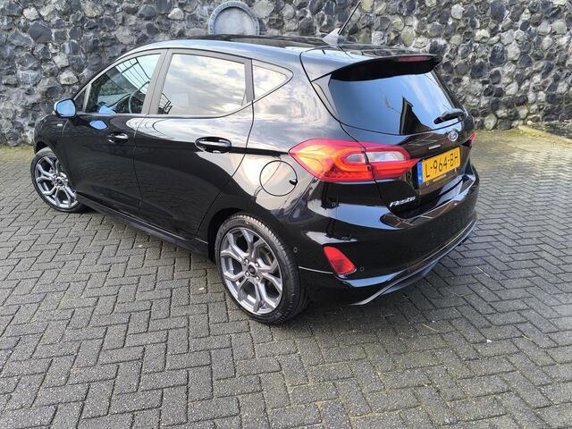 Ford FIESTA 1.0 EcoBoost ST-Line X Carplay,Camera, parkeerhulp, stoel +stuur verwarming, virtual cockpit.