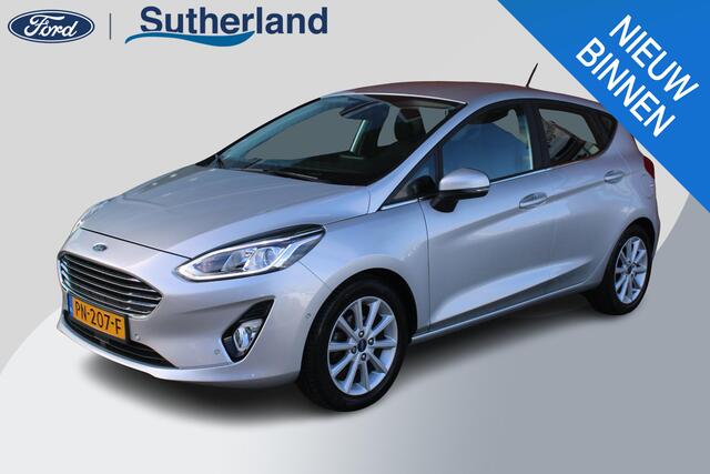 Ford FIESTA 1.0 EcoBoost 100 PK Titanium | Trekhaak | Voorruitverwarming | Camera | Adaptieve Cruise Control