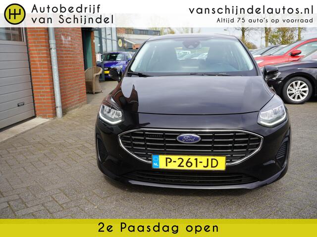 Ford FIESTA 1.0 ECOBOOST HYBRID TITANIUM ORIGINEEL NEDERLANDS NIEUW MODEL FULL LED ANDROID/APPLECARPLAY NAVI PARKEERSENSOREN ECC AIRCO CRUISECONTROL RIJSTROOKSENSOR 4X PERF ALL SEASON BANDEN ENZ...
