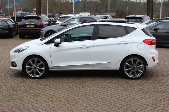 Ford FIESTA 1.0 EcoBoost Vignale Panoramadak / Camera / Leder / 18'' / Navigatie / B&O / Dodehoek / DAB / Stuur+Stoelverwarming / ACC