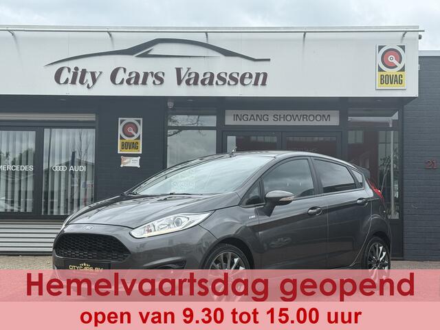 Ford FIESTA 1.0 EcoBoost ST Line 141 pk full options navi climate ctr spoiler pakket lmv 16 inch pdc a keyless entry dealer oh 2e eigenaar