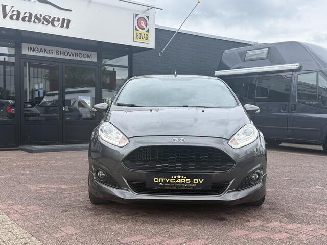 Ford FIESTA 1.0 EcoBoost ST Line 141 pk full options navi climate ctr spoiler pakket lmv 16 inch pdc a keyless entry dealer oh 2e eigenaar