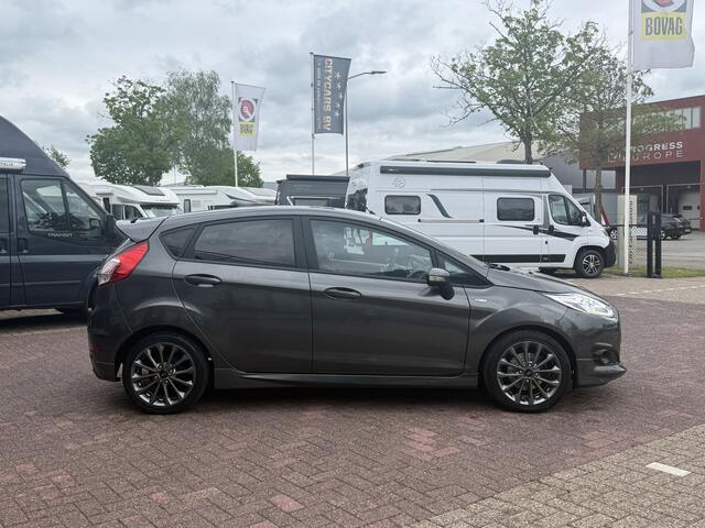 Ford FIESTA 1.0 EcoBoost ST Line 141 pk full options navi climate ctr spoiler pakket lmv 16 inch pdc a keyless entry dealer oh 2e eigenaar