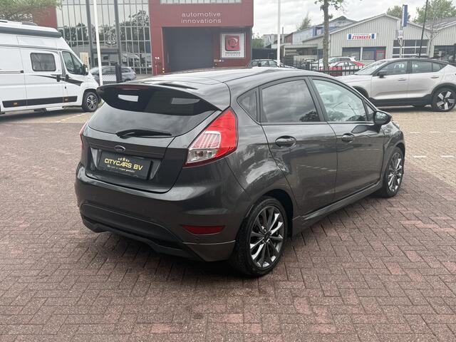 Ford FIESTA 1.0 EcoBoost ST Line 141 pk full options navi climate ctr spoiler pakket lmv 16 inch pdc a keyless entry dealer oh 2e eigenaar