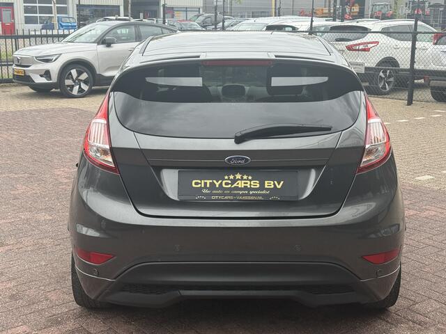 Ford FIESTA 1.0 EcoBoost ST Line 141 pk full options navi climate ctr spoiler pakket lmv 16 inch pdc a keyless entry dealer oh 2e eigenaar