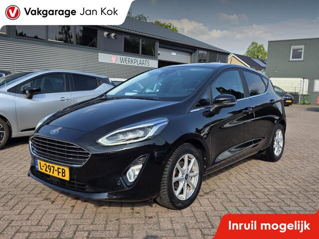 Ford FIESTA 1.0 EcoB.Hy. Tit.X navi, stoel en stuurverw, dodehoek detectie.