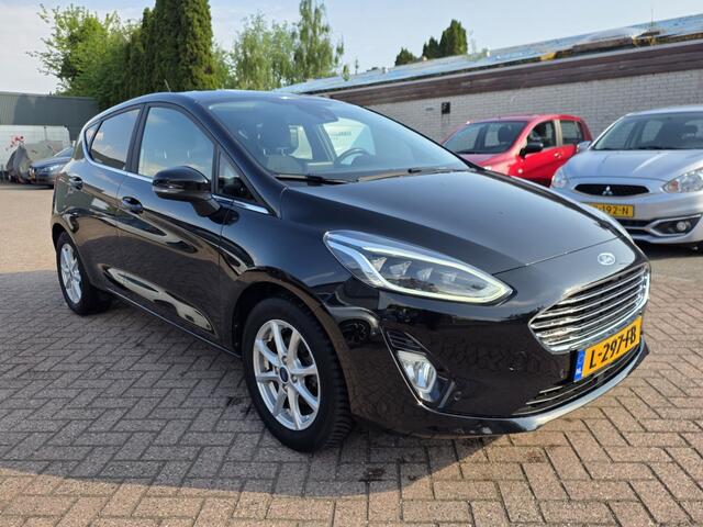Ford FIESTA 1.0 EcoB.Hy. Tit.X navi, stoel en stuurverw, dodehoek detectie.