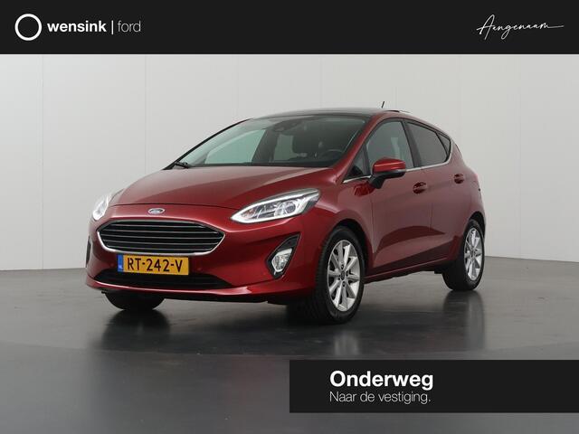 Ford FIESTA 1.0 EcoBoost Titanium | Panoramadak | Parkeercamera | Climate Control | Cruise Control | Voorruitverwarming |