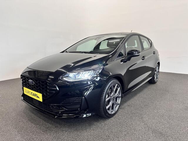 Ford FIESTA 1.0 EcoBoost Hybrid ST-Line Facelift! Airco ECC Navi Carplay PDC + Camera Achter LM Velgen 17" Full LED Keyless Stoel/Stuurwielverwarming