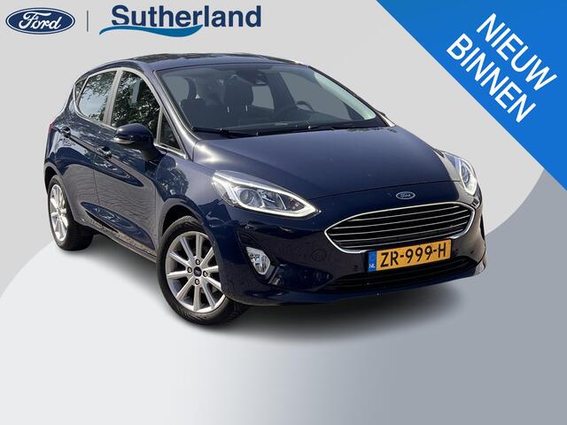 Ford FIESTA 1.0 EcoBoost Titanium | 100 pk | Achteruitrijcamera | Voorruitverwarming |