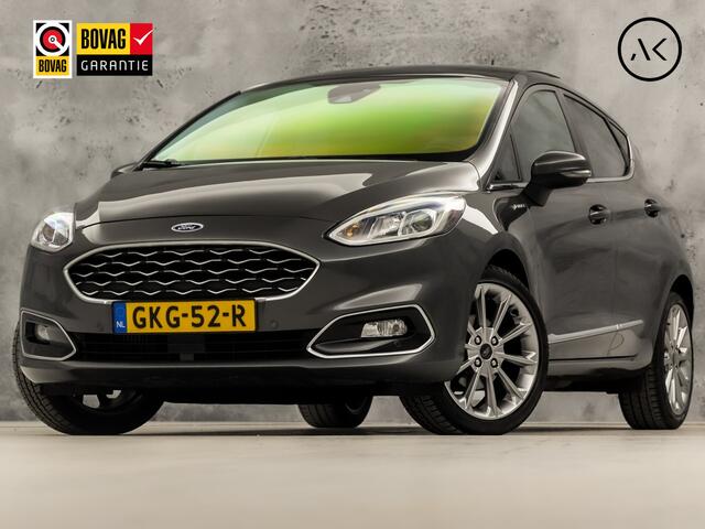 Ford FIESTA 1.0 EcoBoost Vignale (PANORAMADAK, APPLE CARPLAY, CAMERA, LEDER, STOELVERWARMING, SPORTSTOELEN, GETINT GLAS, KEYLESS, NIEUWSTAAT)