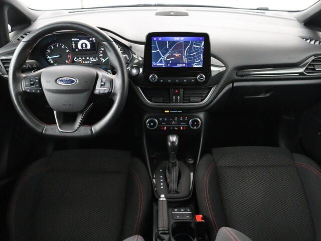 Ford FIESTA 1.0 EcoBoost ST-Line | Parkeersensoren | B&O | Automaat | Navigatie | Stoelverwarming | Stuurverwarming | LED | Bluetooth | Cruise control