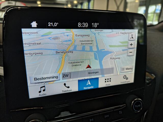 Ford FIESTA EcoBoost ST-Line 100 pk | Navi | Clima | Cruise | Voorruitverw. | Parkeersensoren | 17" | 4 seiz. banden