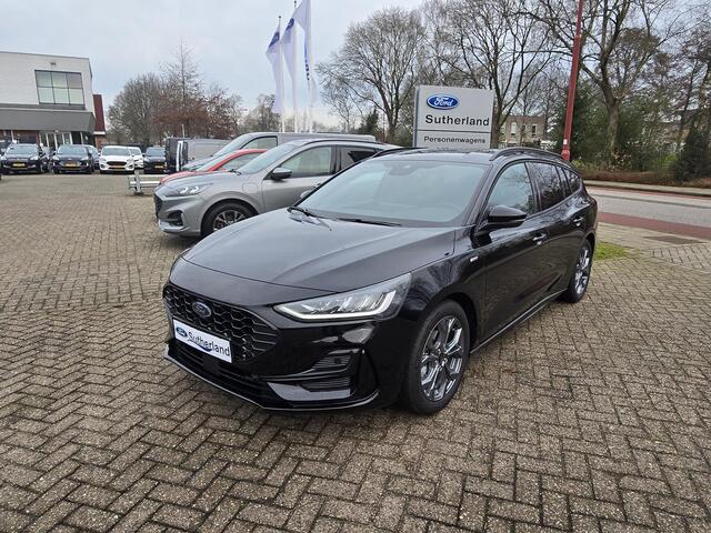 Ford FOCUS 1.0 EcoBoost Hybrid ST Line Wagon 155pk Automaat | April leverbaar | Winter Pack | Agate Black | 12.3 inch personaliseerbare Digital Cockpit | Achteruitrijcamera | Draadloos opladen mobiele telefoon | Ford Keyless Entry