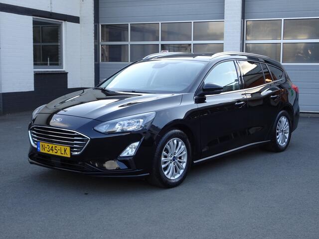 Ford FOCUS Wagon 1.0 EcoBoost Hybrid Titanium X Business Automatische airco, navigatie, achteruitrij camera, head-up display, licht metalen velgen, parkeersensoren voor en achter, enz.