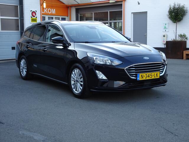 Ford FOCUS Wagon 1.0 EcoBoost Hybrid Titanium X Business Automatische airco, navigatie, achteruitrij camera, head-up display, licht metalen velgen, parkeersensoren voor en achter, enz.