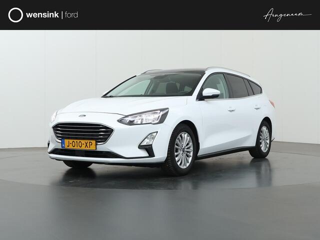Ford FOCUS Wagon 1.0 EcoBoost Titanium X Business | Panoramadak | AGR Stoelen | Standkachel | Winterpack | Trekhaak |