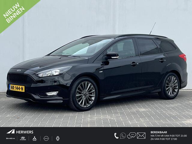 Ford FOCUS Wagon 1.0 ST-Line 125PK / Navigatie full map / Apple Carplay & Android Auto / Keyless Start / Cruise- en Climate Control / Verwarmde Voorruit / Parkeersensoren voor en achter /