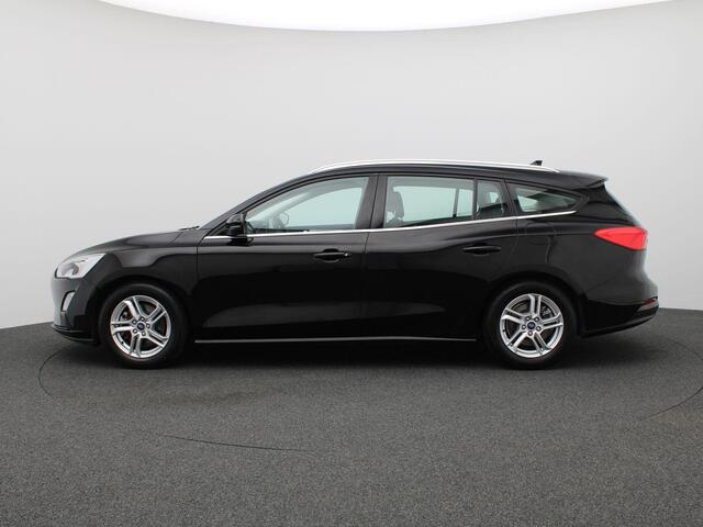 Ford FOCUS Wagon 1.0 EcoBoost Titanium Business 125PK Airco, Cruise Controle, PDC voor en achter, Navi, Trekhaak, 16" LM Velgen