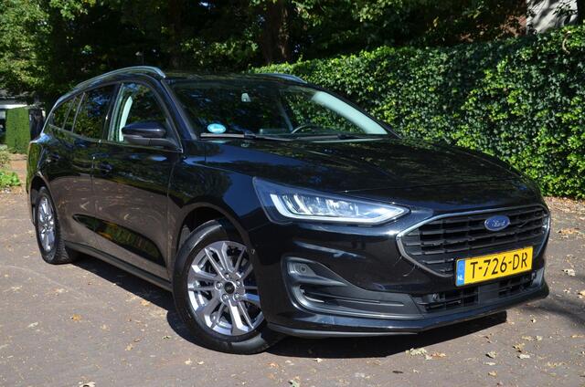 Ford FOCUS Wagon 1.0 EcoBoost Hybrid Titanium Navi/Pdc/Ecc/Led/Stoel Stuur & ruitverwarming/Leder/Cr-Controle/Privacy-Glass/Lmv/Achteruitrijcamera/Virtual Cockpit